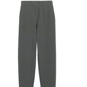 Max Mara Leisure Pesca Cotton Jersey Joggers in Khaki Sz M